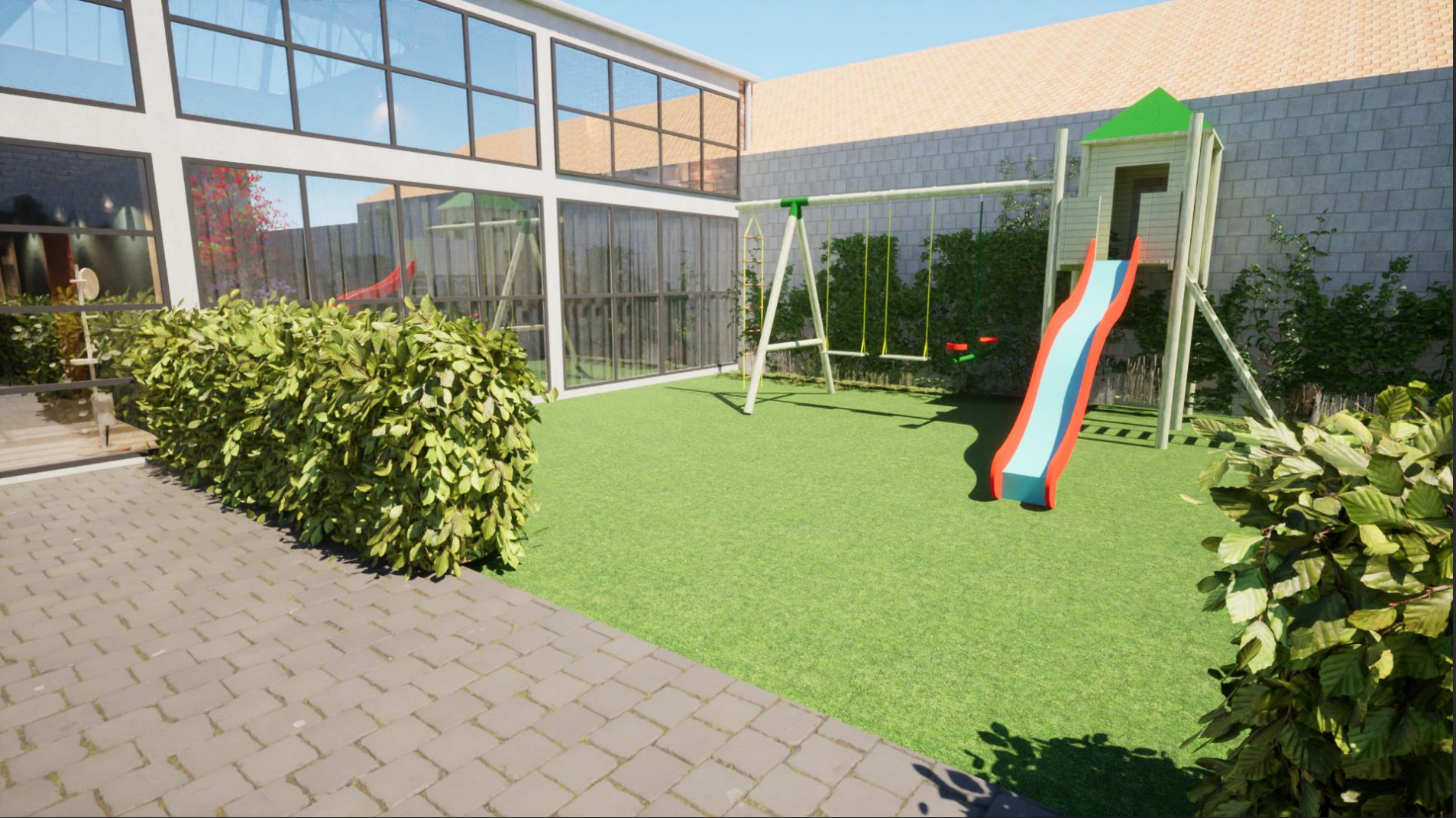 Rendu 3d - Jardin