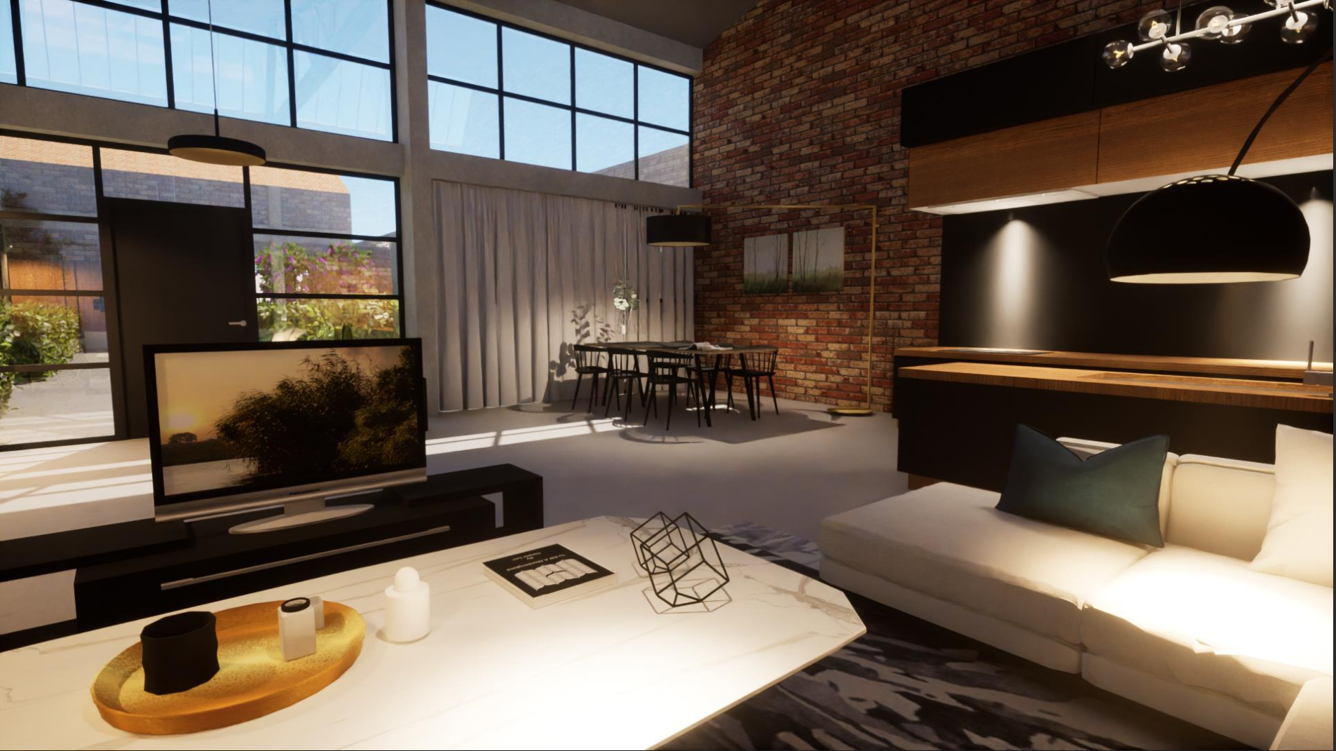 Rendu 3d - Salon (2)