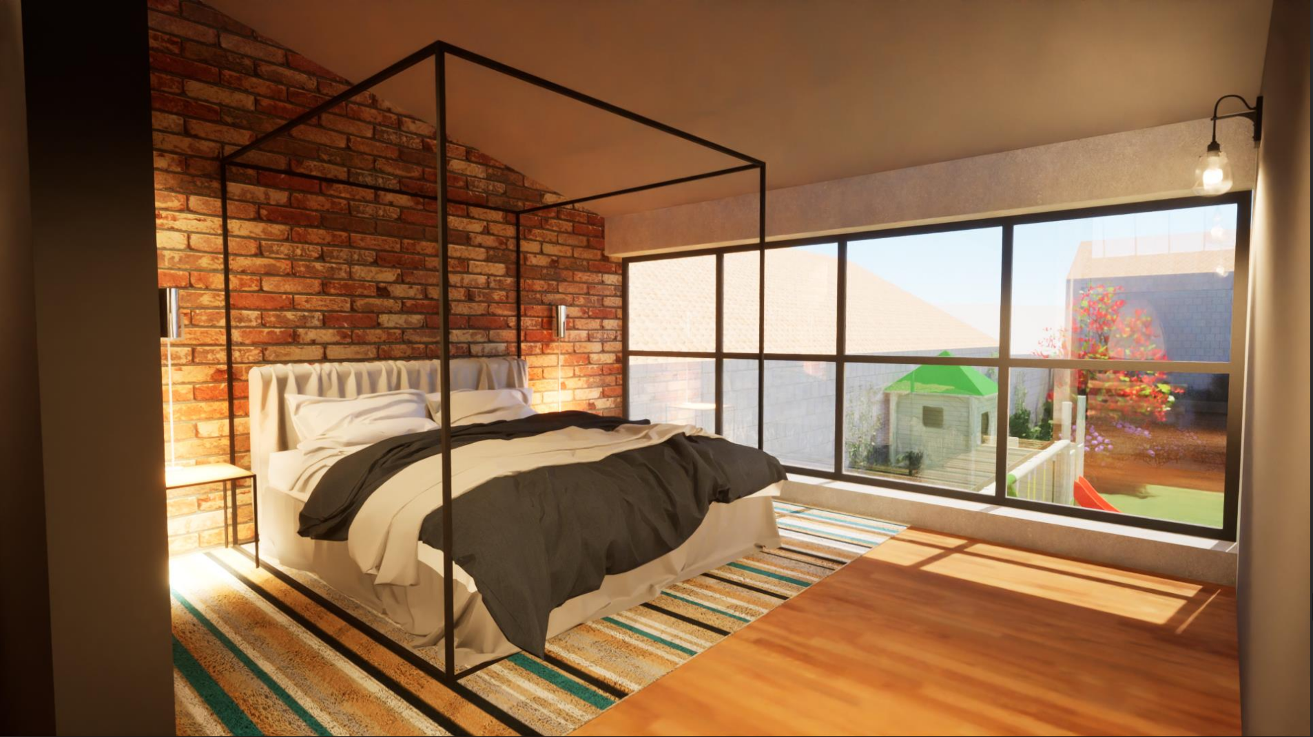 Rendu 3d - Chambre parentale