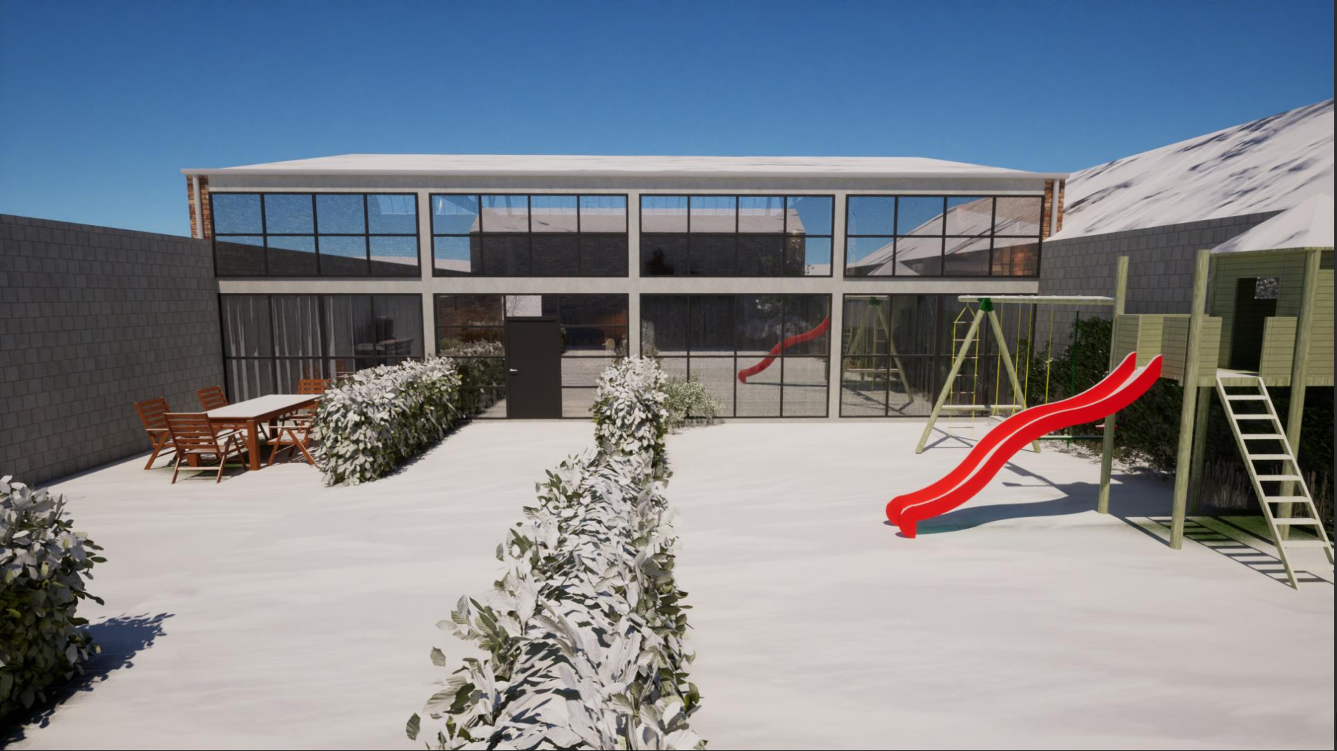 Rendu 3d - Loft (saison d'hiver)