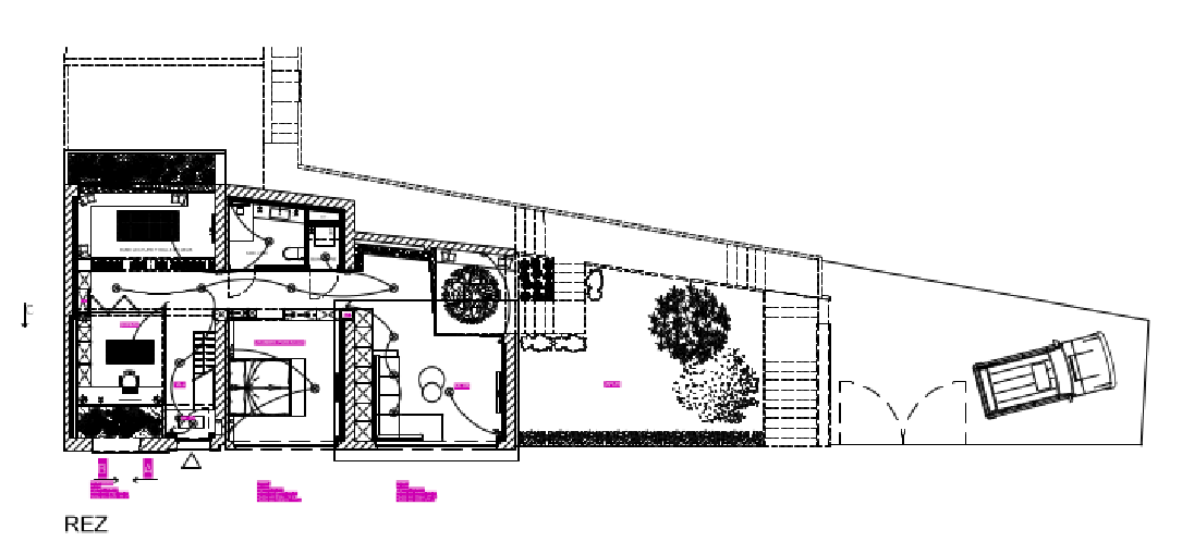 Plan d'aménagement - REZ N°1