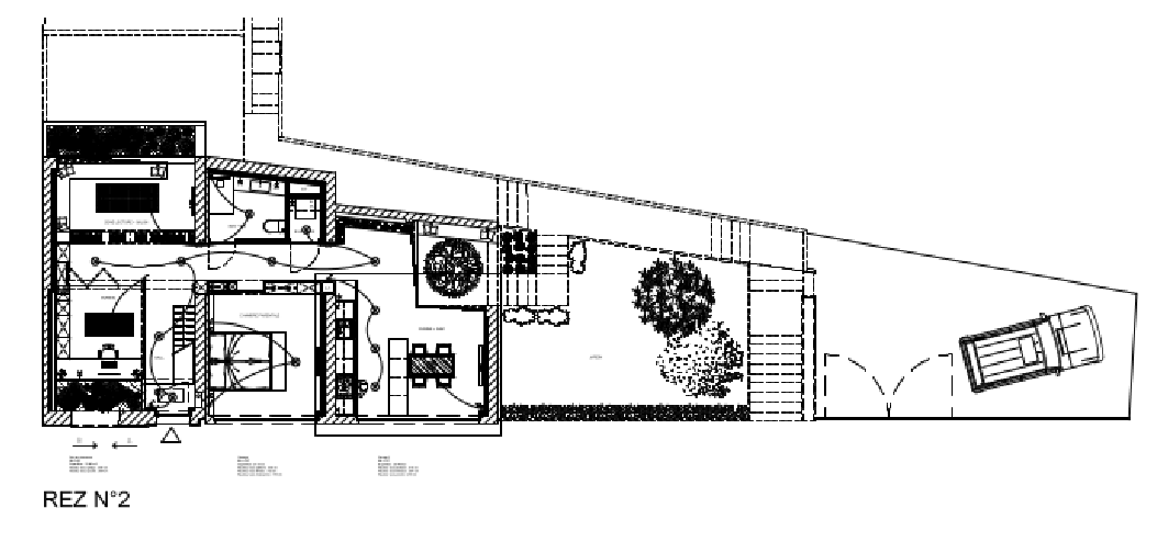 Plan d'aménagement - REZ N°2